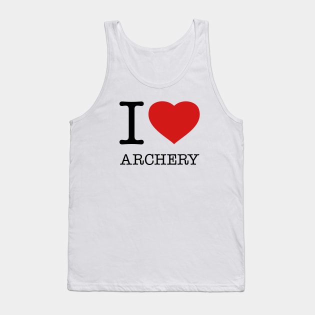 I LOVE ARCHERY Tank Top by eyesblau